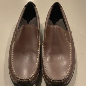 Cole Haan Brown/Tan with stitching Slip On Shoe Size 11